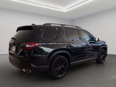 2025 Honda Pilot VUD 5 pts. Black Edition, 3.5l, TA, piel costuras rojas, QCP, RA-20 negro
