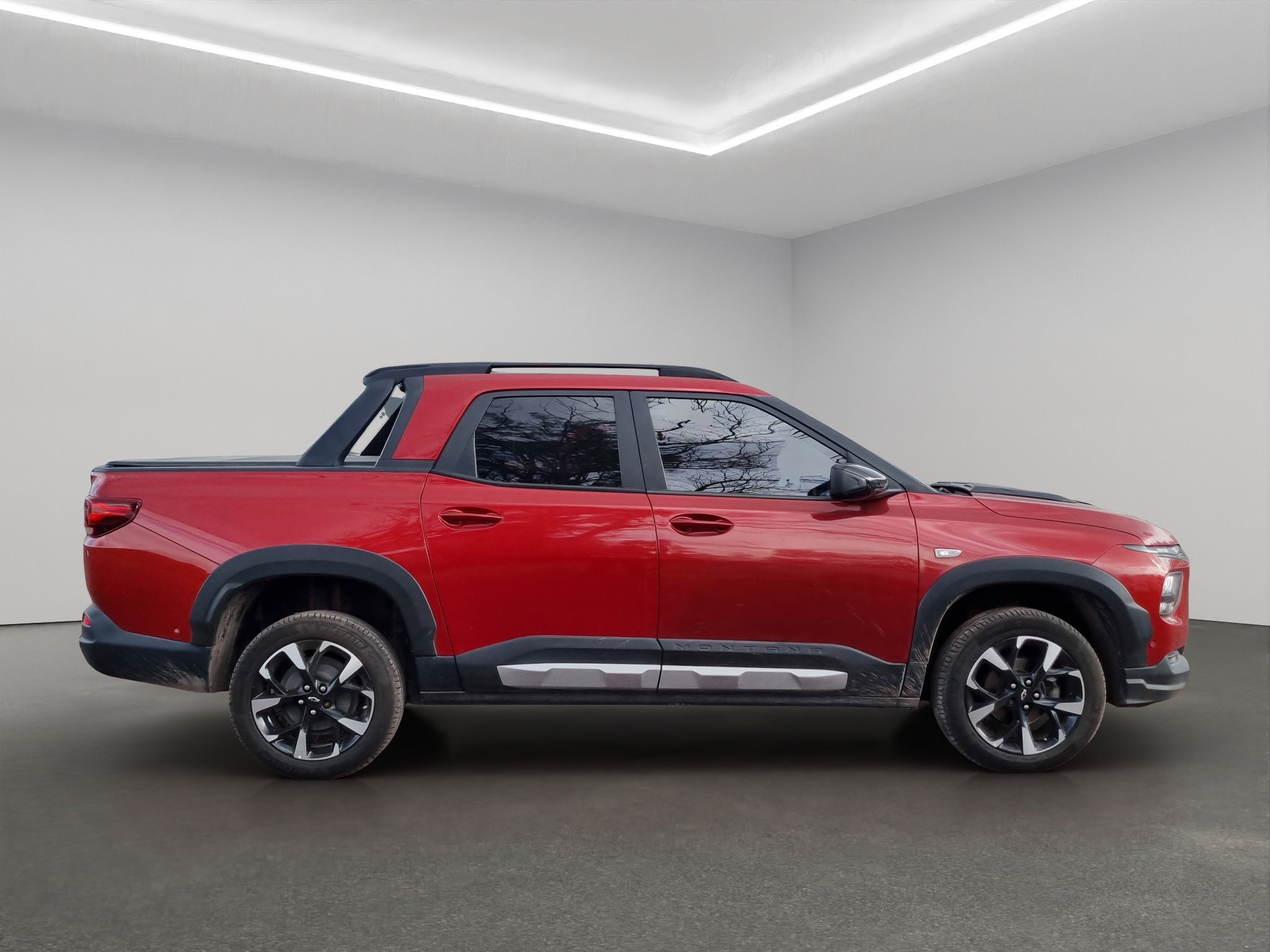 2025 Chevrolet Comerciales Montana Pick-Up 4 pts. RS, Doble Cab., 1.2T, TA, a/ac., RA-17 bitono
