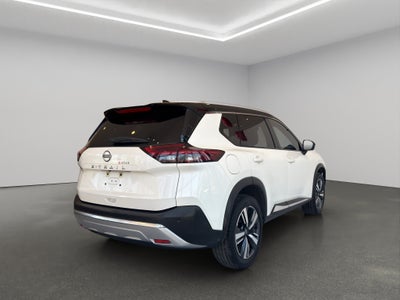 2023 Nissan X-Trail VUD 5 pts. Platinum, TA, piel, QCP, GPS, RA-19 (línea nueva)